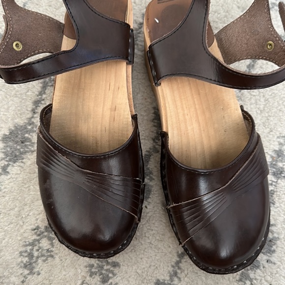 Troentorps clogs brown size 38. Toffelfabrik. Sweden - Picture 2 of 4
